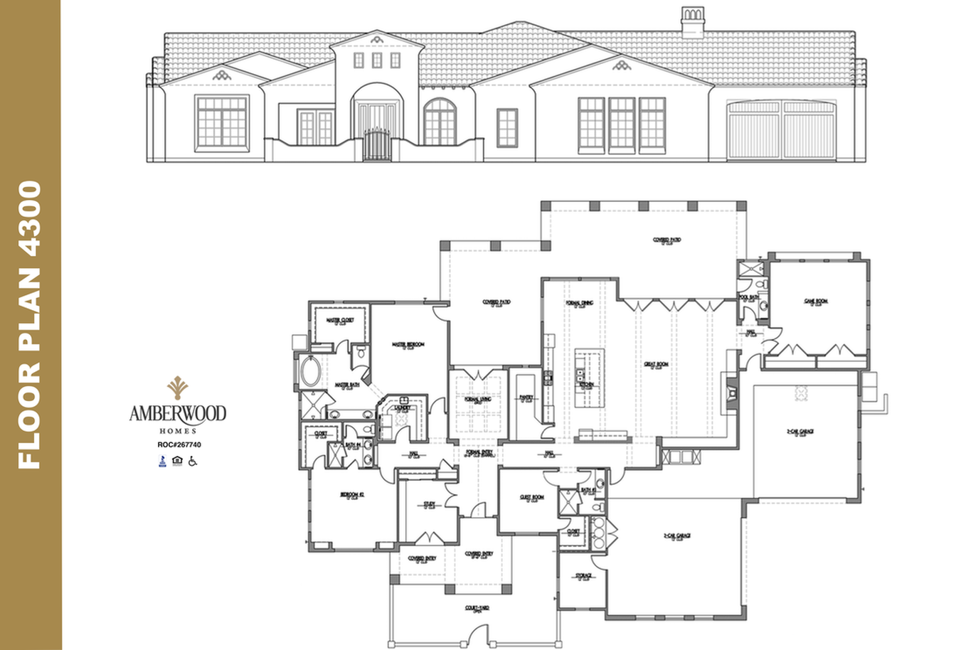 Amberwood homes floor plan 4300